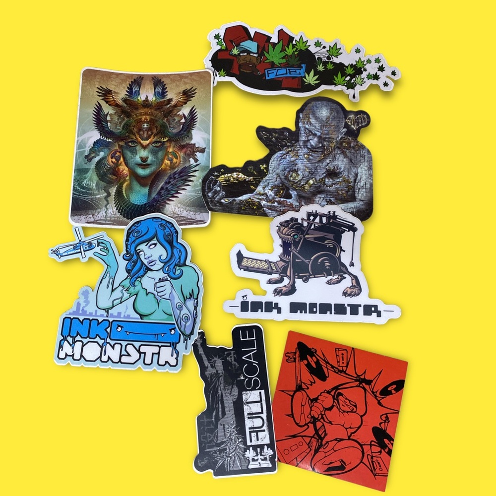 art & graffiti sticker pack